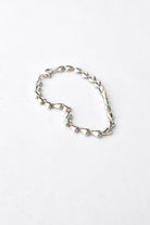 Vintage Sterling Silver Puffy Heart Bracelet #208 - APORTA Shop